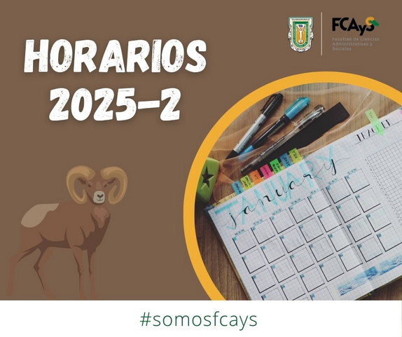 Horarios de clase 2025-2