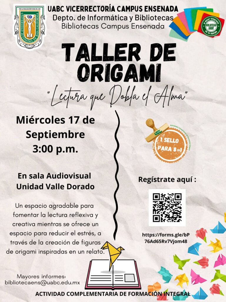 TALLER DE ORIGAMI Creare